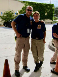 Pictured is public administration alumna Kate Jones and Brian Herskovitz. | Photo submitted by Jones