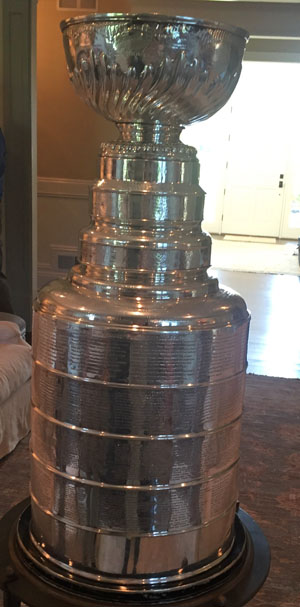 Pictured is the Stanley Cup taken by SAEM student Angela Thomas.