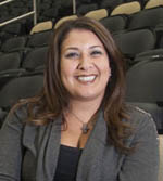 Pictured is Jen Bullano Ridgley, senior director of communications for the Pittsburgh Penguins. | Photo by Greg Shamus
