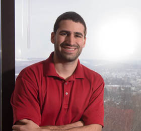 Pictured is Philip Isabella, accounting and M.B.A. alumnus and accounting and finance recruitment manager for International Financial Group. | Photo by Chris Rolinson