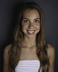 Pictured is dance alumna Ali Geroche | Submitted headshot