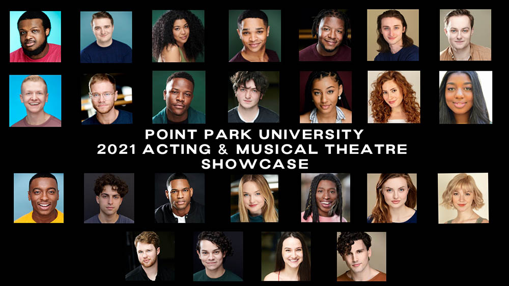 Point Park University's Class of 2021 Theatre Showcase Seniors.