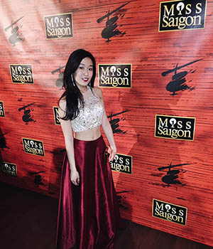 Pictured musical theatre alumna Viveca Chow