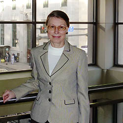 Pictured is School of Communication Professor Tatyana Dumova, Ph.D.