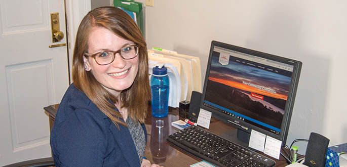 Pictured is School of Communication alumna Ashley Kress. Submitted photo