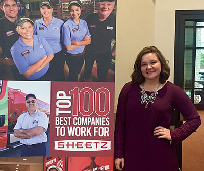 Pictured is Chelsey Driskel at Sheetz, Inc. Photo | Andrea Rogers