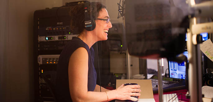 Pictured is Sarah Koenig, host and co-creator of 'Serial' Podcast. Photo | Elise Bergerson