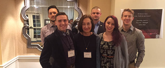 Point Park Professor Helen Fallon and Honors Program students played a major role in the planning of the annual Northeast Regional Honors Council conference, held April 9-12 in Gettysburg, Pa.