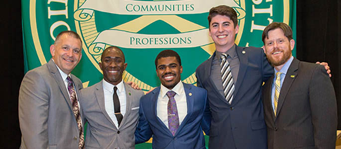 A photo from the 2017 Outstanding Student Awards. Photo | John Altdorfer