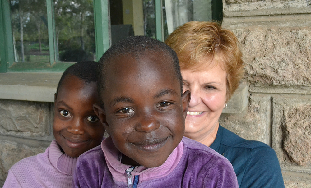 Pictured is Professor P.K. Weston at Hekima Place in Kenya. Photo submitted by Weston.