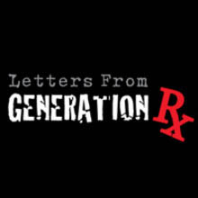 Pictured is the film cover image of Letters from Generation Rx by Kevin P. Miller