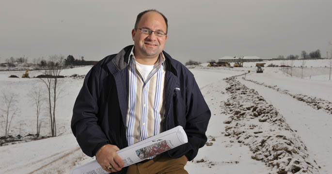 Portrait of Arts and Sciences alumnus John Frydrych | Photo by Jim Judkis