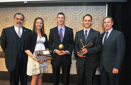 2012 outstanding students for the Department of Criminal Justice and Intelligence Studies.