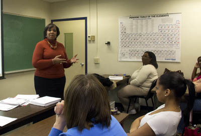 Pictured is Dr. Marcia Sturdivant, Point Park psychology alum and adjunct professor.