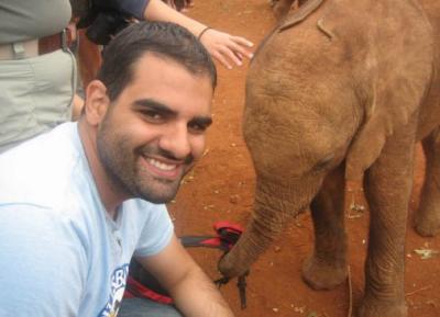 A visit to a baby elephant sanctuary in Kenya.