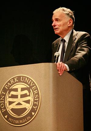 Ralph Nader speech