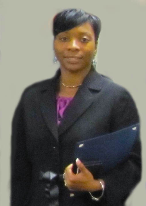 Pictured is criminal justice and M.A. organizational leadership alumna Taneka Davis. 