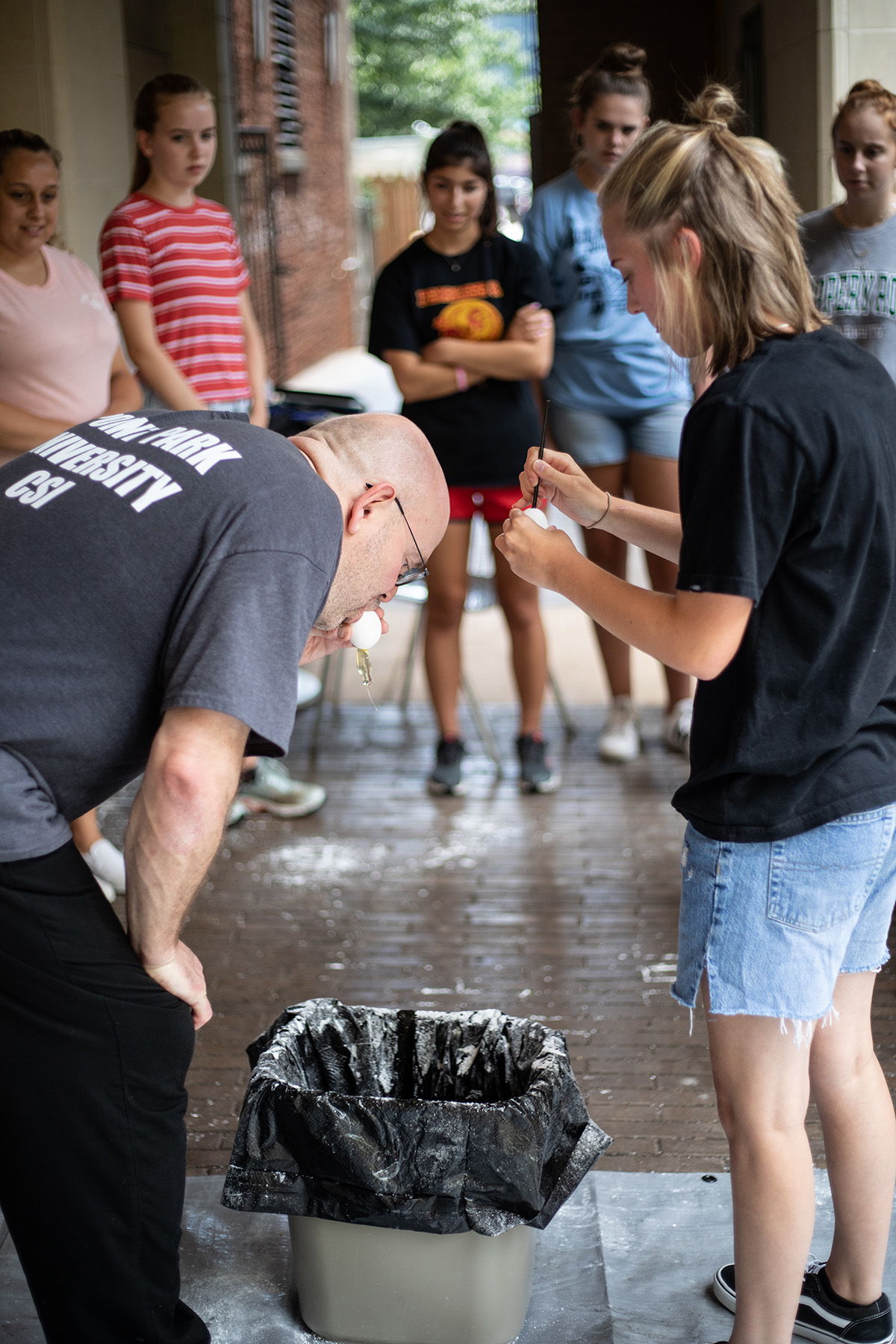 Pictured are attendees at the 2019 CSI High School Summer Camp. Photo by Hannah Johnston