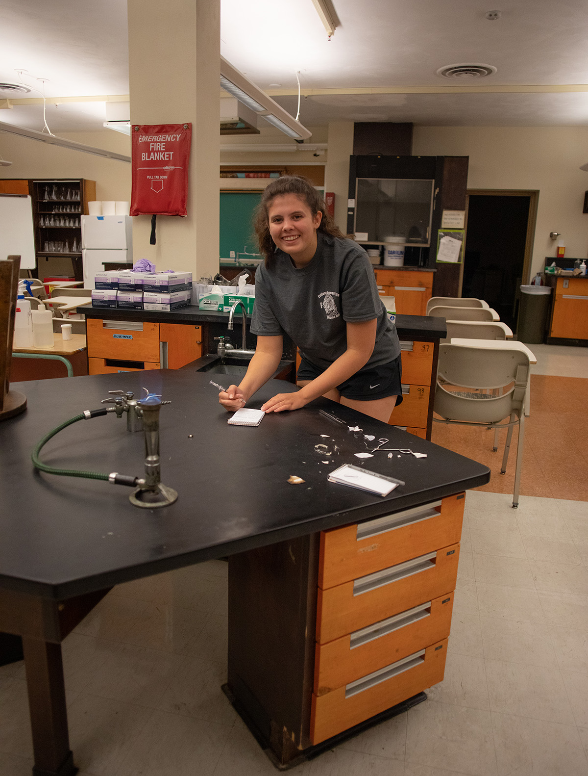 Pictured are attendees at the 2019 CSI High School Summer Camp. Photo by Hannah Johnston