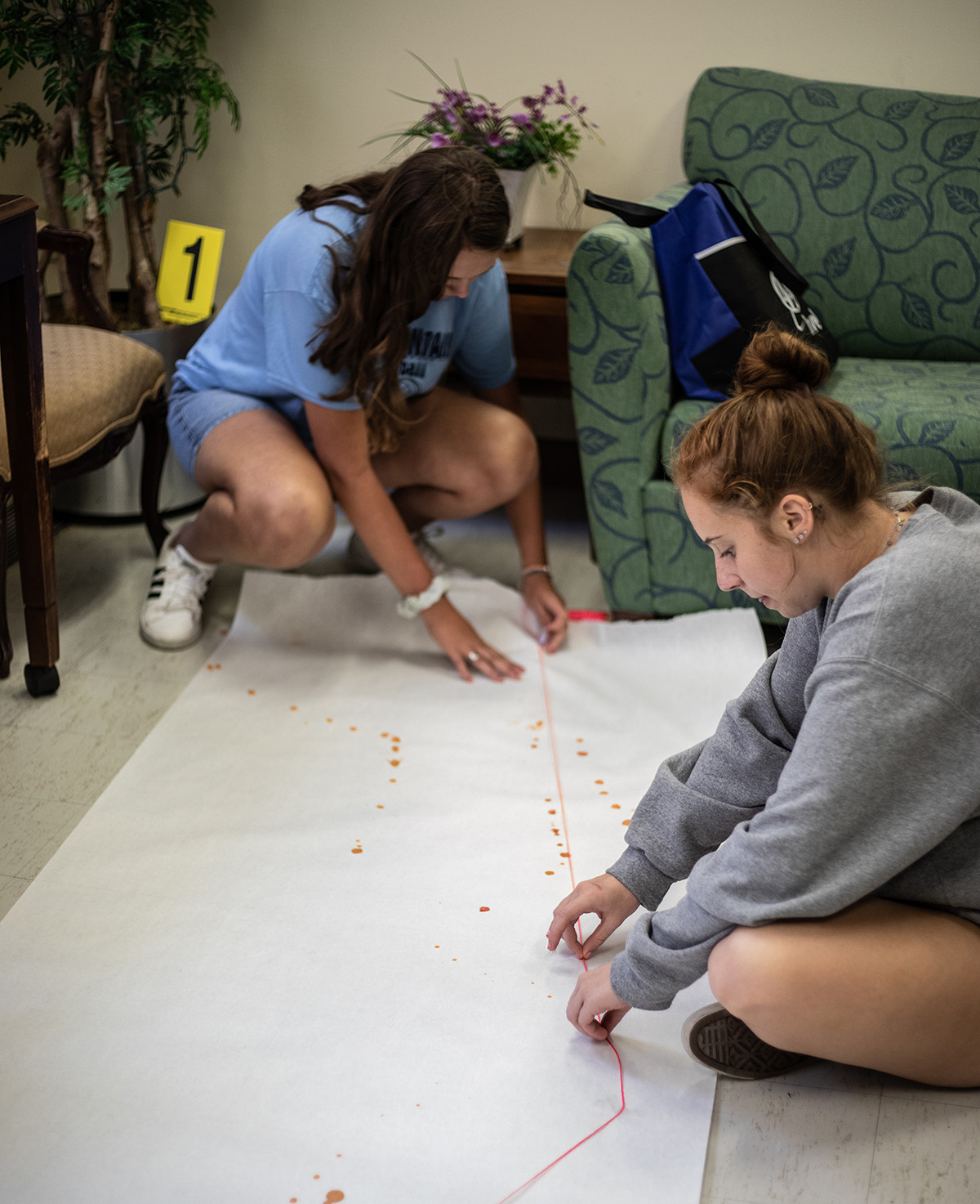 Pictured are attendees at the 2019 CSI High School Summer Camp. Photo by Hannah Johnston