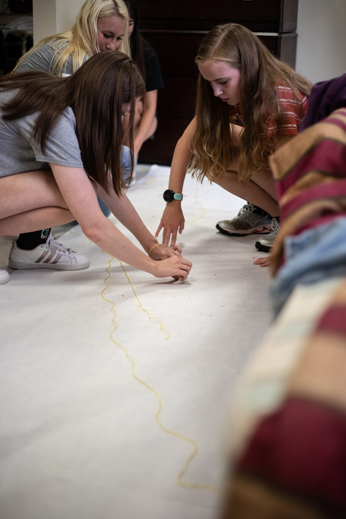 Pictured are attendees at the 2019 CSI High School Summer Camp. Photo by Hannah Johnston