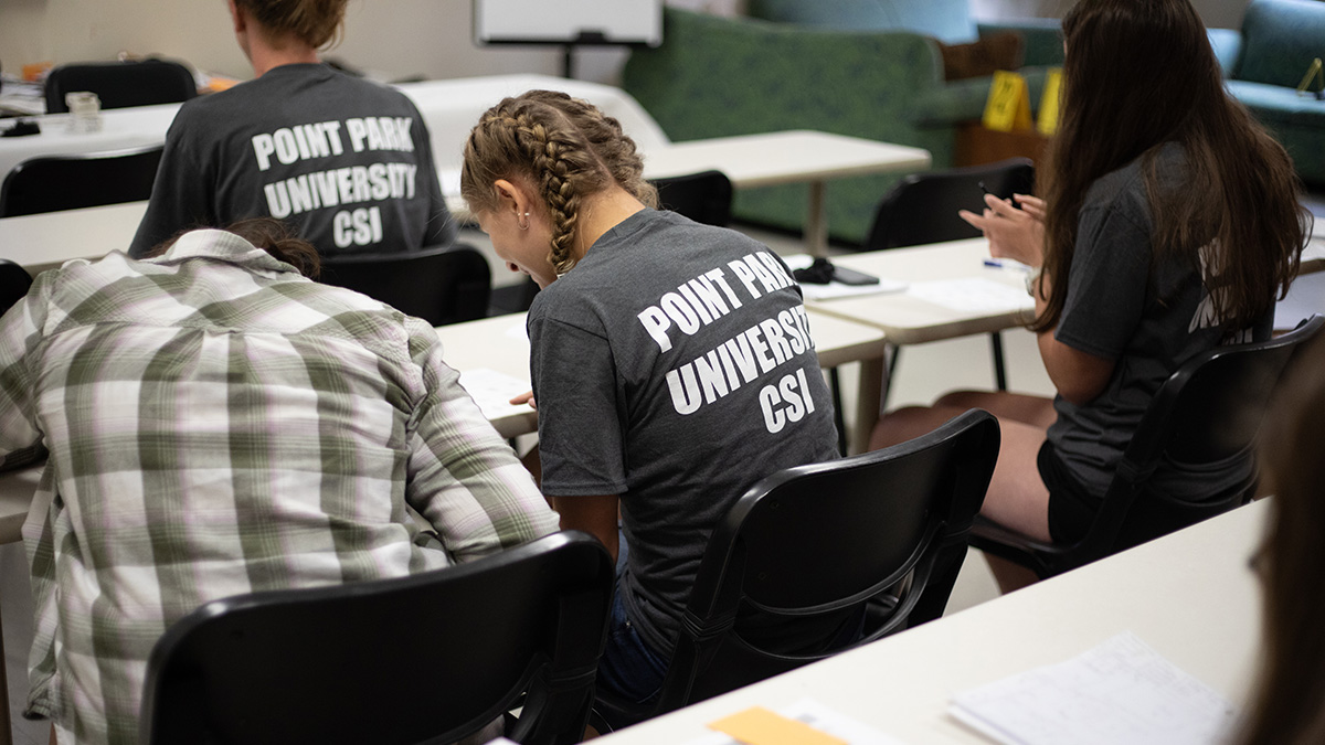 Pictured are attendees at the 2019 CSI High School Summer Camp. Photo by Hannah Johnston