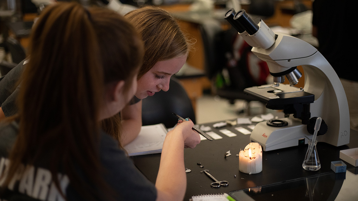 Pictured are attendees at the 2019 CSI High School Summer Camp. Photo by Hannah Johnston