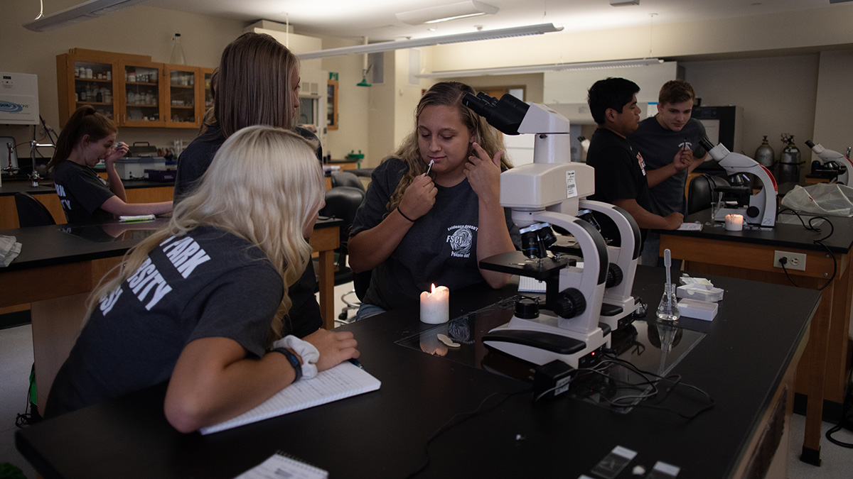 Pictured are attendees at the 2019 CSI High School Summer Camp. Photo by Hannah Johnston