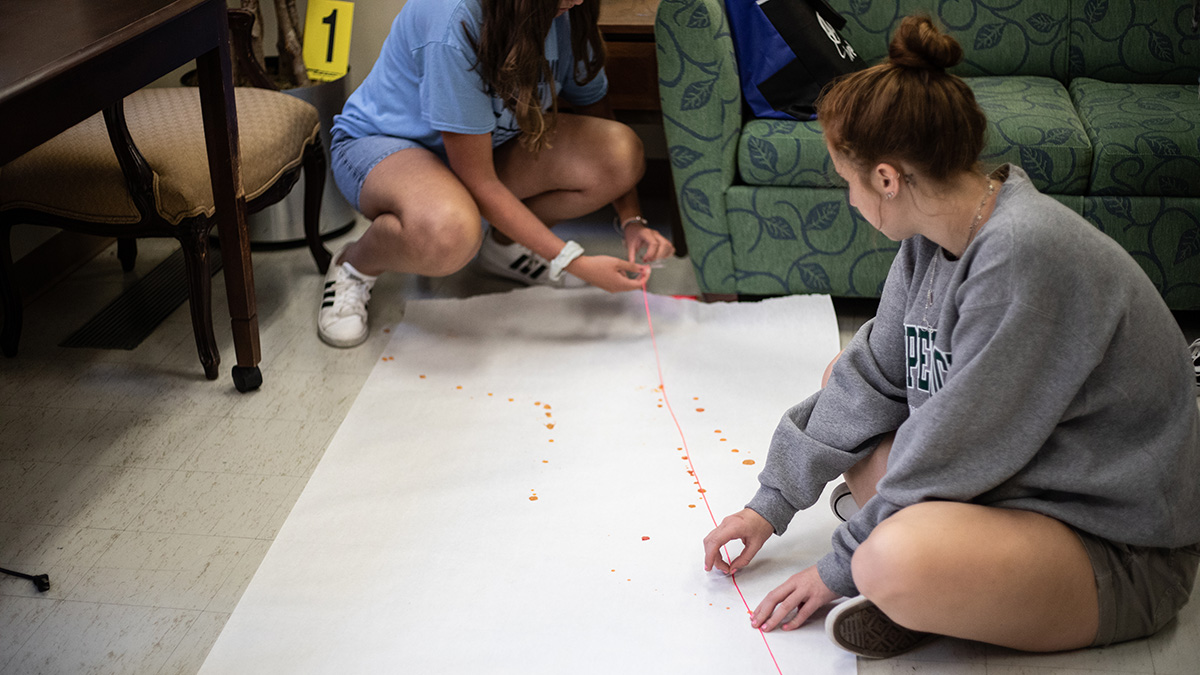 Pictured are attendees at the 2019 CSI High School Summer Camp. Photo by Hannah Johnston