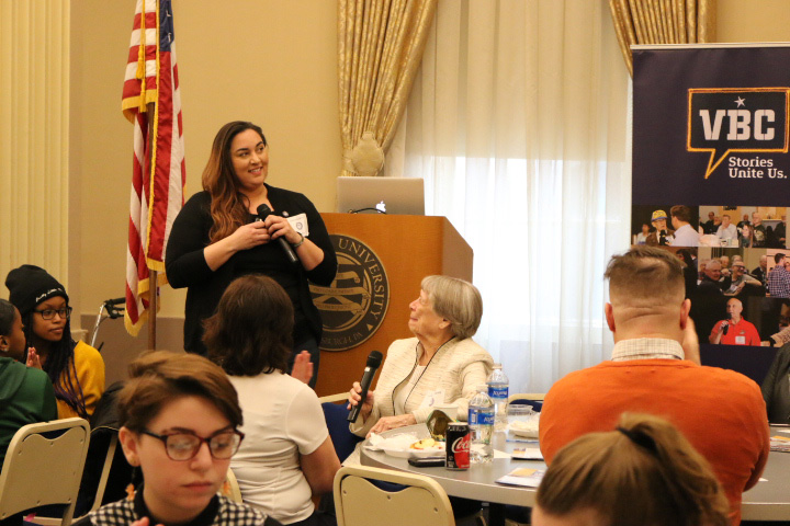 Pictured is Women Veterans 2020 event held at Point Park University. Photo by Kate Griffith