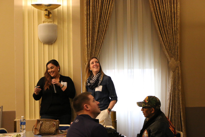 Pictured is Women Veterans 2020 event held at Point Park University. Photo by Kate Griffith