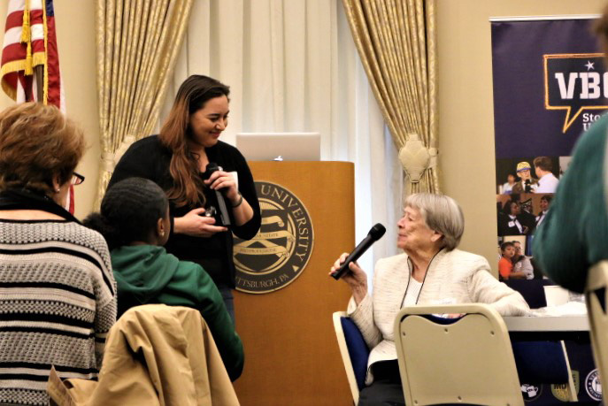 Pictured is Women Veterans 2020 event held at Point Park University. Photo by Kate Griffith