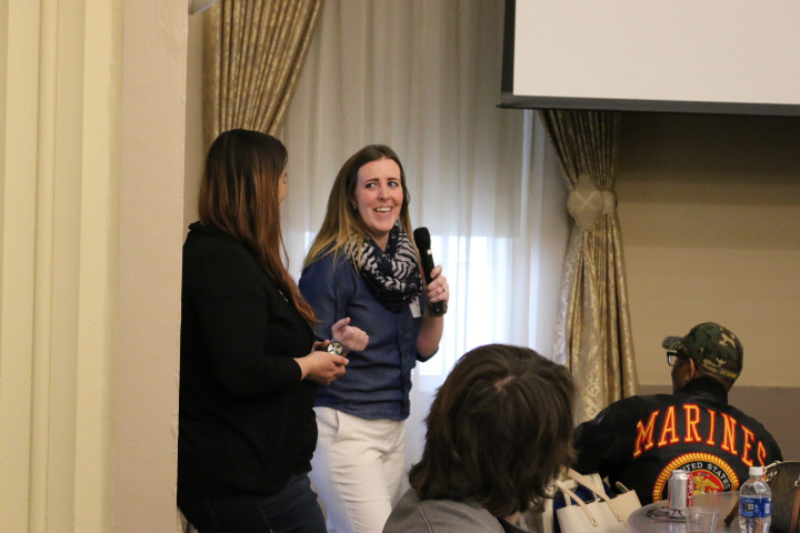 Pictured is Women Veterans 2020 event held at Point Park University. Photo by Kate Griffith