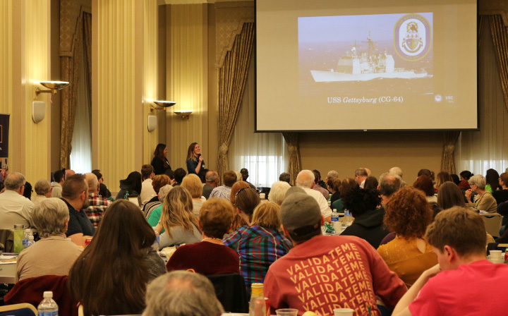Pictured is Women Veterans 2020 event held at Point Park University. Photo by Kate Griffith