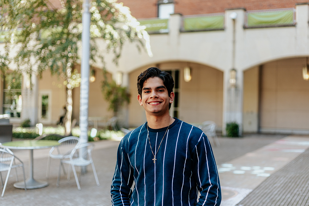 Pictured is Miguel Torrenegra. Photo by Ethan Stoner.