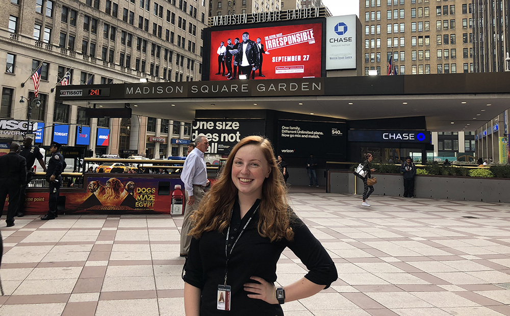 Pointparkworks Co Op With Madison Square Garden Has Saem Student