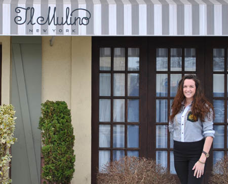 Pictured is SAEM alumna Ali Lewis, director of events for IL Mulino in New York City. | Photo submitted by Lewis.