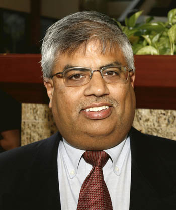 Pictured is Archish Maharaja, Ed.D., assistant professor and director of the MBA program.