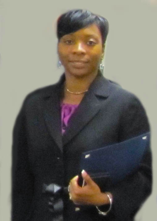 Pictured is criminal justice and M.A. organizational leadership alumna Taneka Davis.