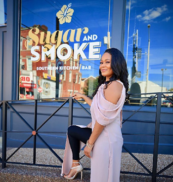 Pictured is MBA alumna Andrea Robinson.