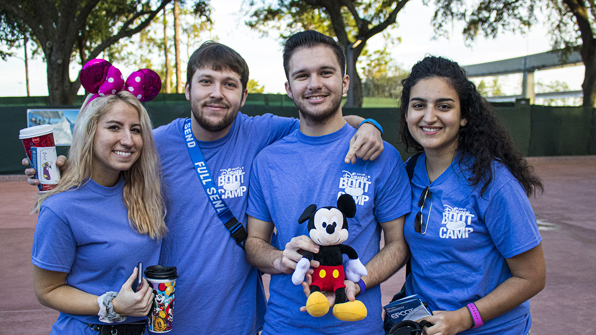 Pictured are Point Park students on the Disney Leadership Seminar trip. Photo by Alexander Grubbs