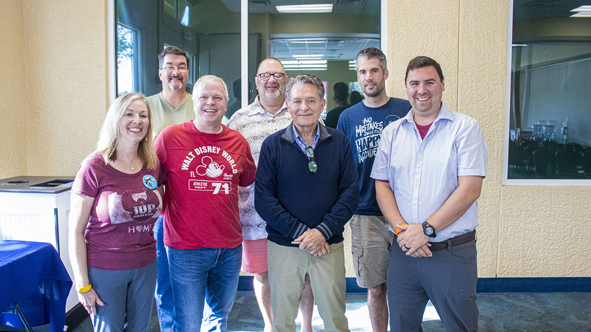 Pictured are Point Park students on the Disney Leadership Seminar trip. Photo by Alexander Grubbs