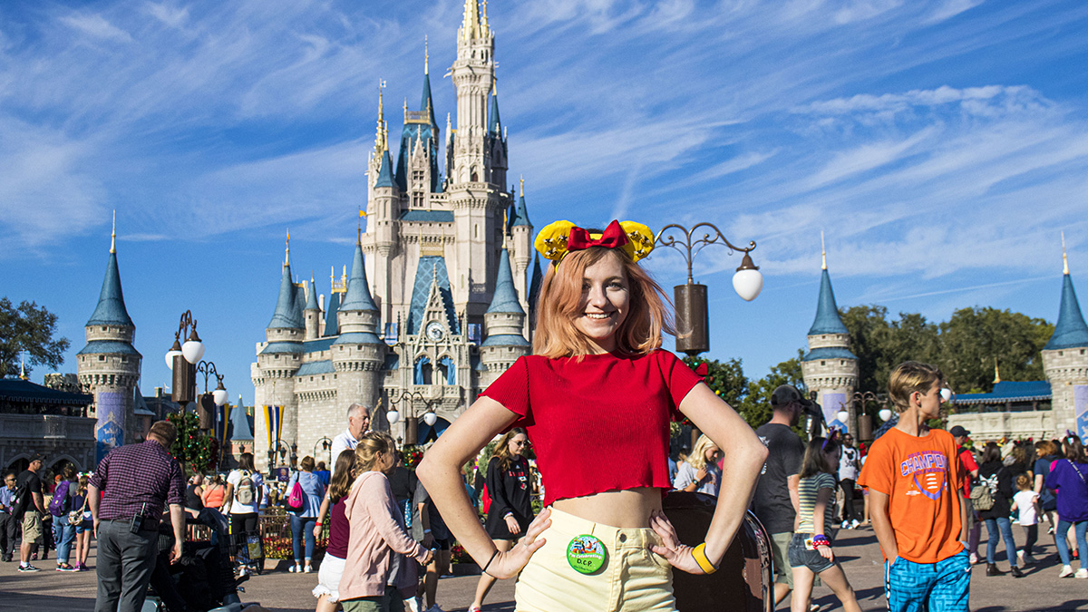 Pictured are Point Park students on the Disney Leadership Seminar trip. Photo by Alexander Grubbs