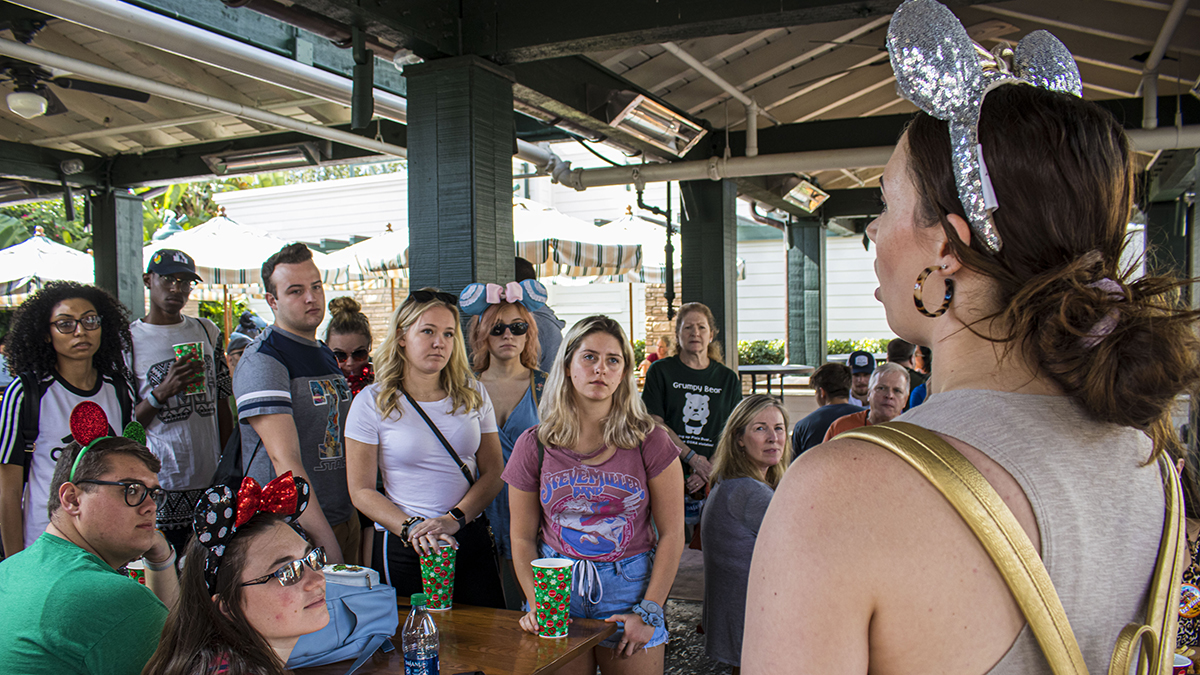 Pictured are Point Park students on the Disney Leadership Seminar trip. Photo by Alexander Grubbs