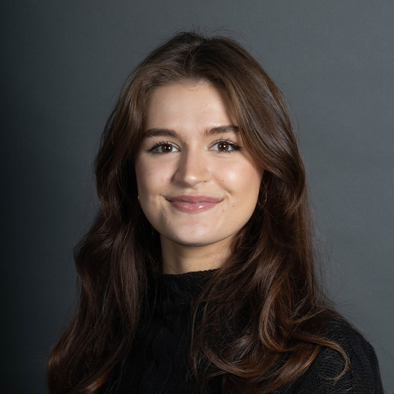 Pictured is Emma Davies, a junior SAEM major. 