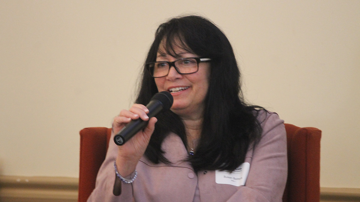 Pictured is the 2020 International Women's Day event at Point Park University. Photo by Mikayla Torrence.