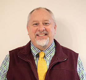 Pictured is MBA alumnus James Nusser. Photo by Hannah Johnston