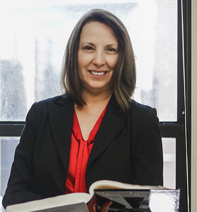 Pictured is Jayne Olshanski, MBA, CPA