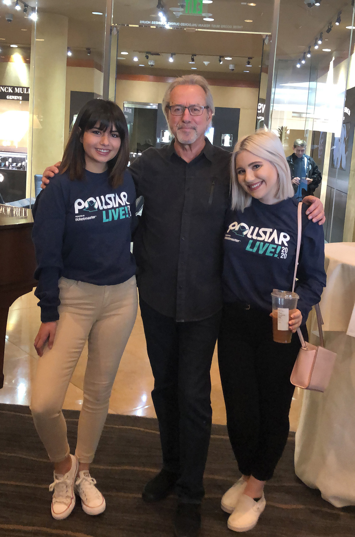 Pictured are SAEM students at the Pollstar LIVE 2020 conference.