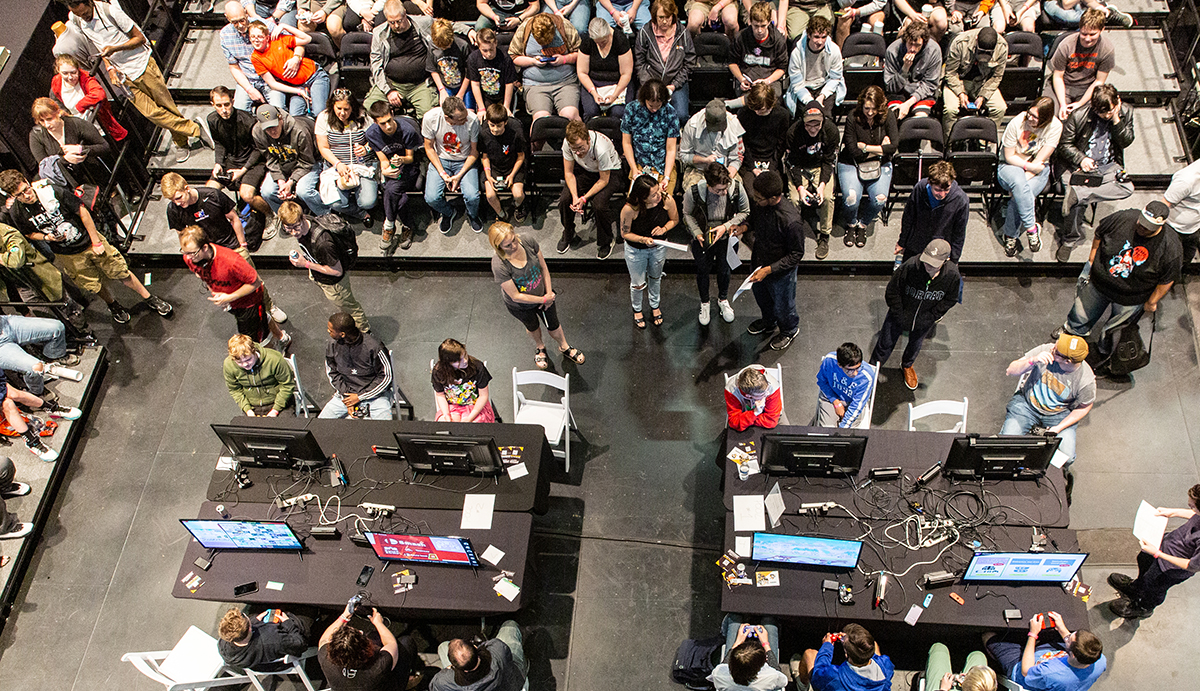 Pictured are players and spectators at the 2019 Steel City Showdown esports event. Photos by John Altdorfer.